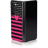 Polka Dots and Stripes Heart in Pink Galaxy Z Fold5 5G Skin